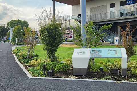 獨協大学前(草加松原)駅から道案内