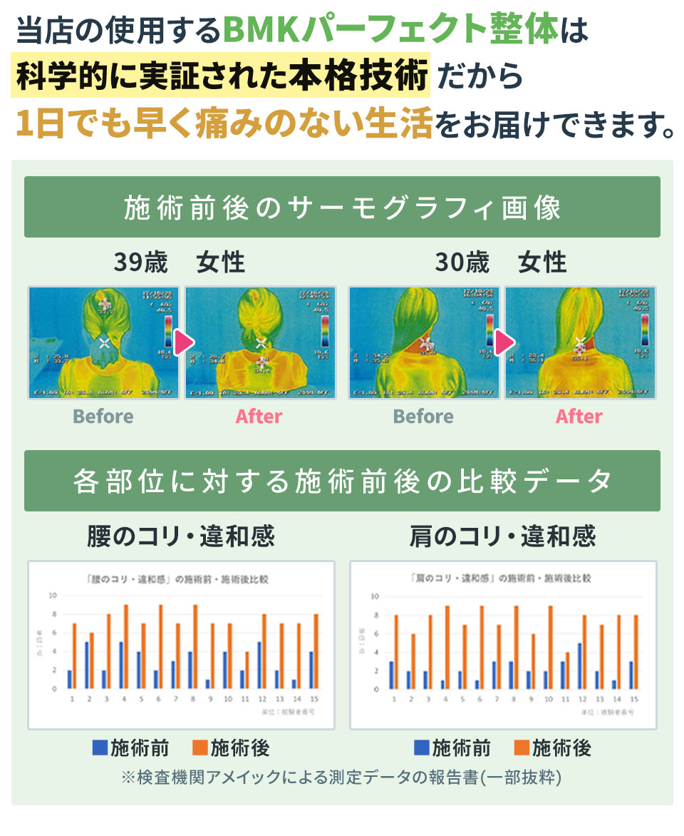 BMKパーフェクト整体について